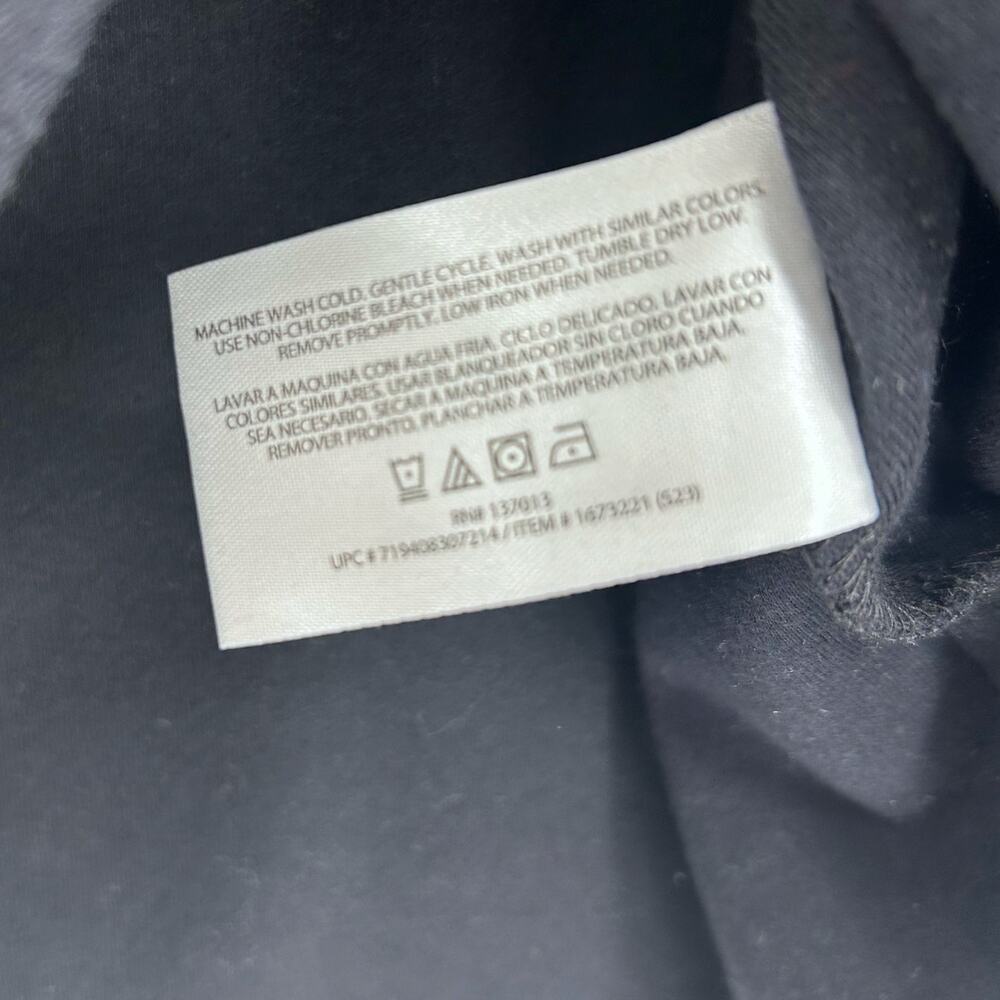Orvis Pima Cotton Long Sleeve Shirt Black Notch Collar Womens Size Small - Picture 8 of 12